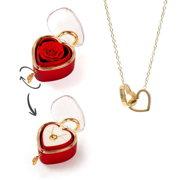 Eternal Lock & Personalized Necklace