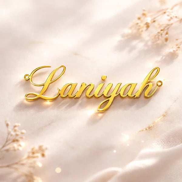 Custom Name Pendant Necklace