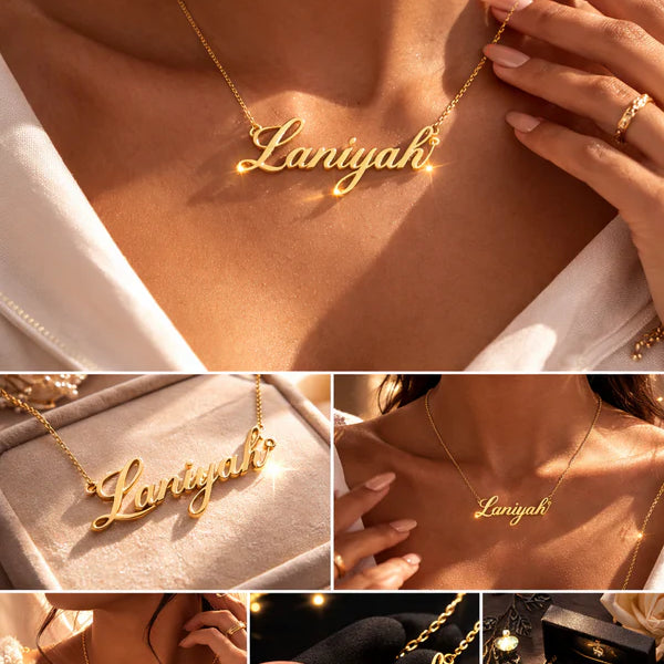 Custom Name Pendant Necklace