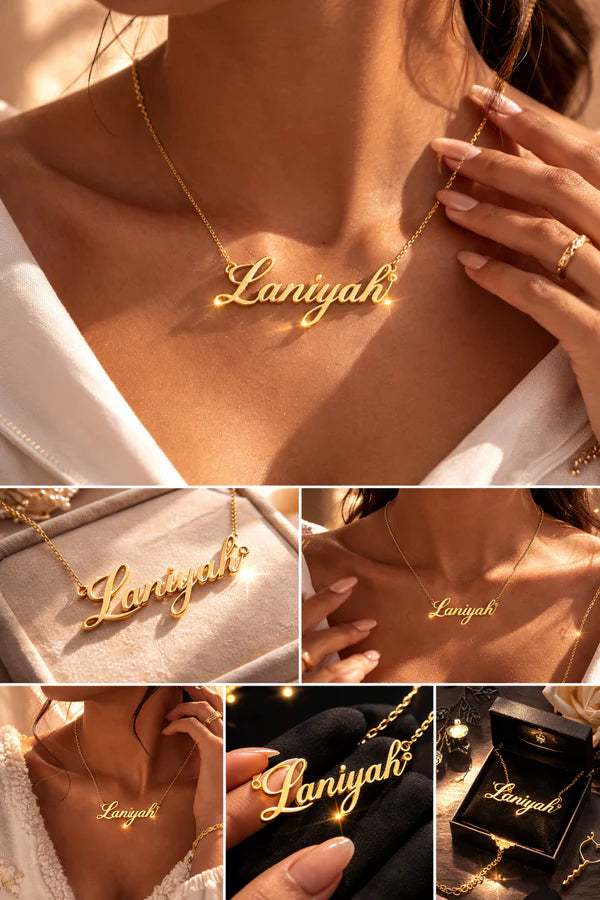 Custom Name Pendant Necklace