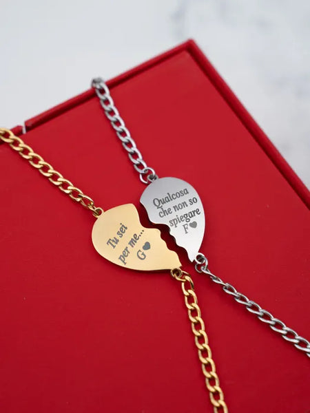 You Are For Me Half Heart Bracelet Combo
