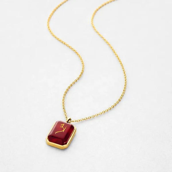 Love Necklace – Agate Stone